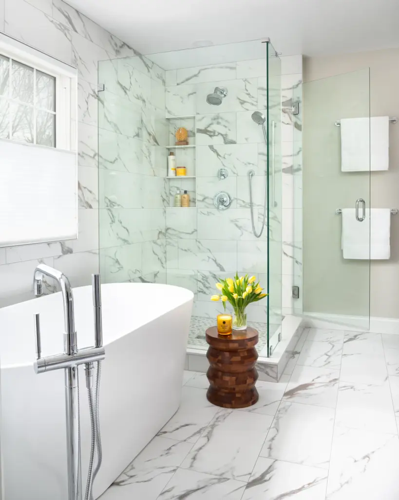 modern bathroom renovation, home remodeling in falls church home remodeling in springfield, bathroom remodel